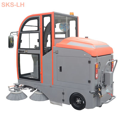 calidad Wholesale Hotels SKS-LH S9 Machine Clean Industrial Road Sweeper Electric Car Ride On Floor Sweeper fábrica