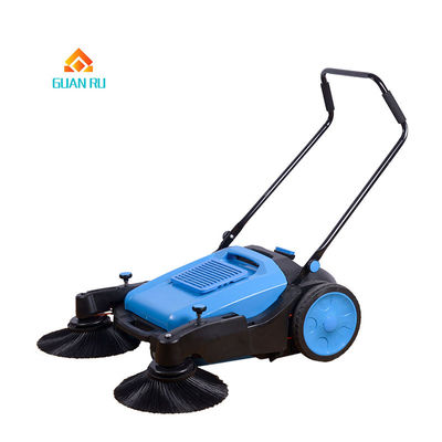 calidad Hotels Garden Road Sweeper / Path Leaf Walk Behind Helpless Street Handpush Sweeper fábrica
